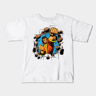 Master of kung fu Kids T-Shirt